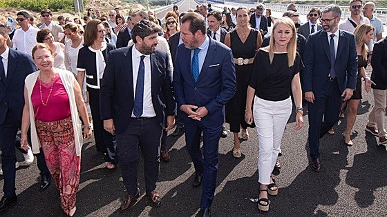 Abren los dos primeros tramos del Arco Noroeste para aliviar el tráfico de la Región de Murcia y conectar los municipios de la Vega Media