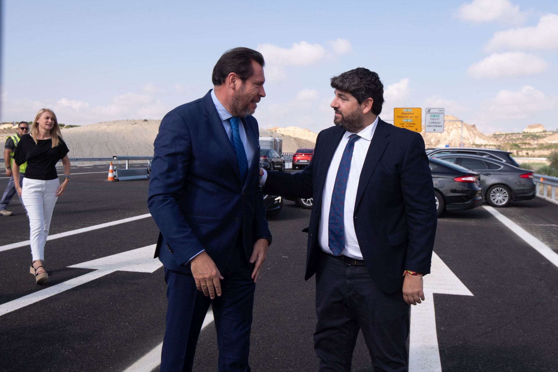 En imágenes, apertura parcial del Arco Noroeste