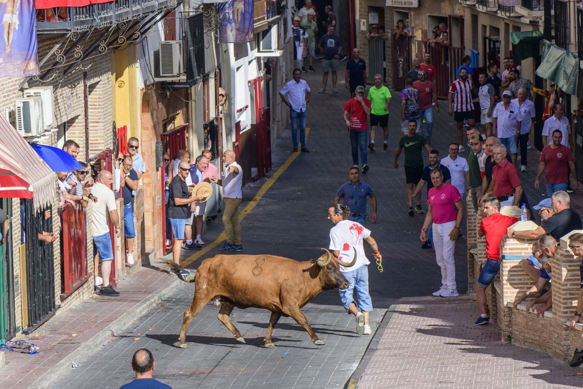 El encierro de Moratalla de este viernes, en imágenes