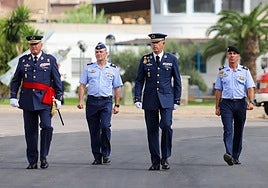 El acto de la toma de posesión, este viernes, en Alcantarilla.