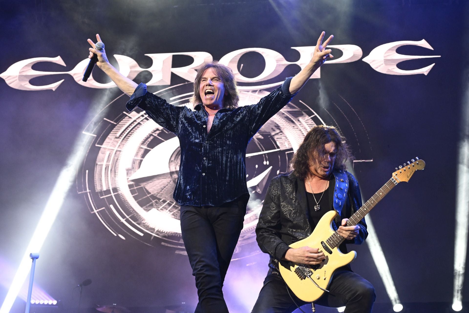 Concierto de Europe en la plaza de toros de Murcia, en imágenes