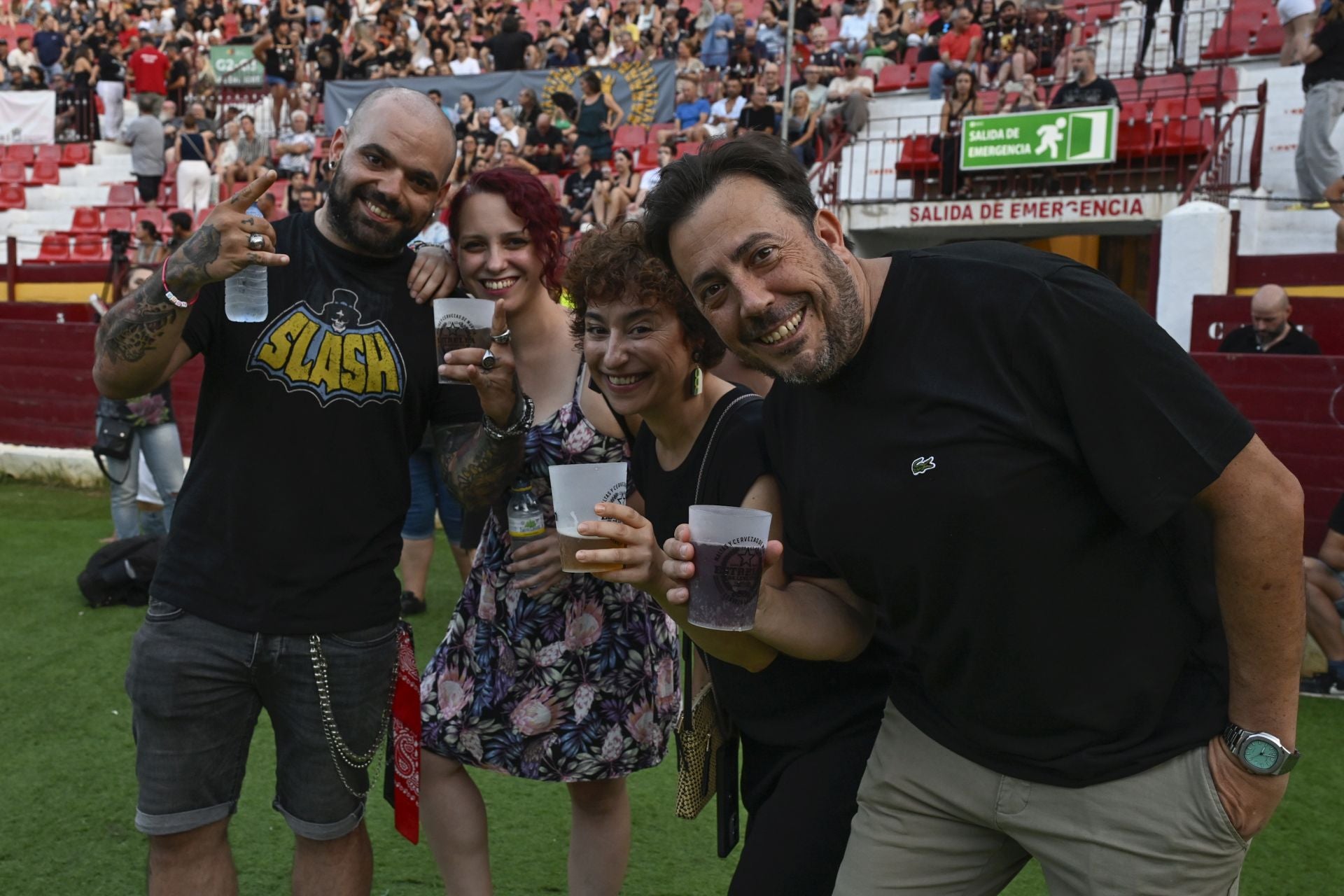 Concierto de Europe en la plaza de toros de Murcia, en imágenes
