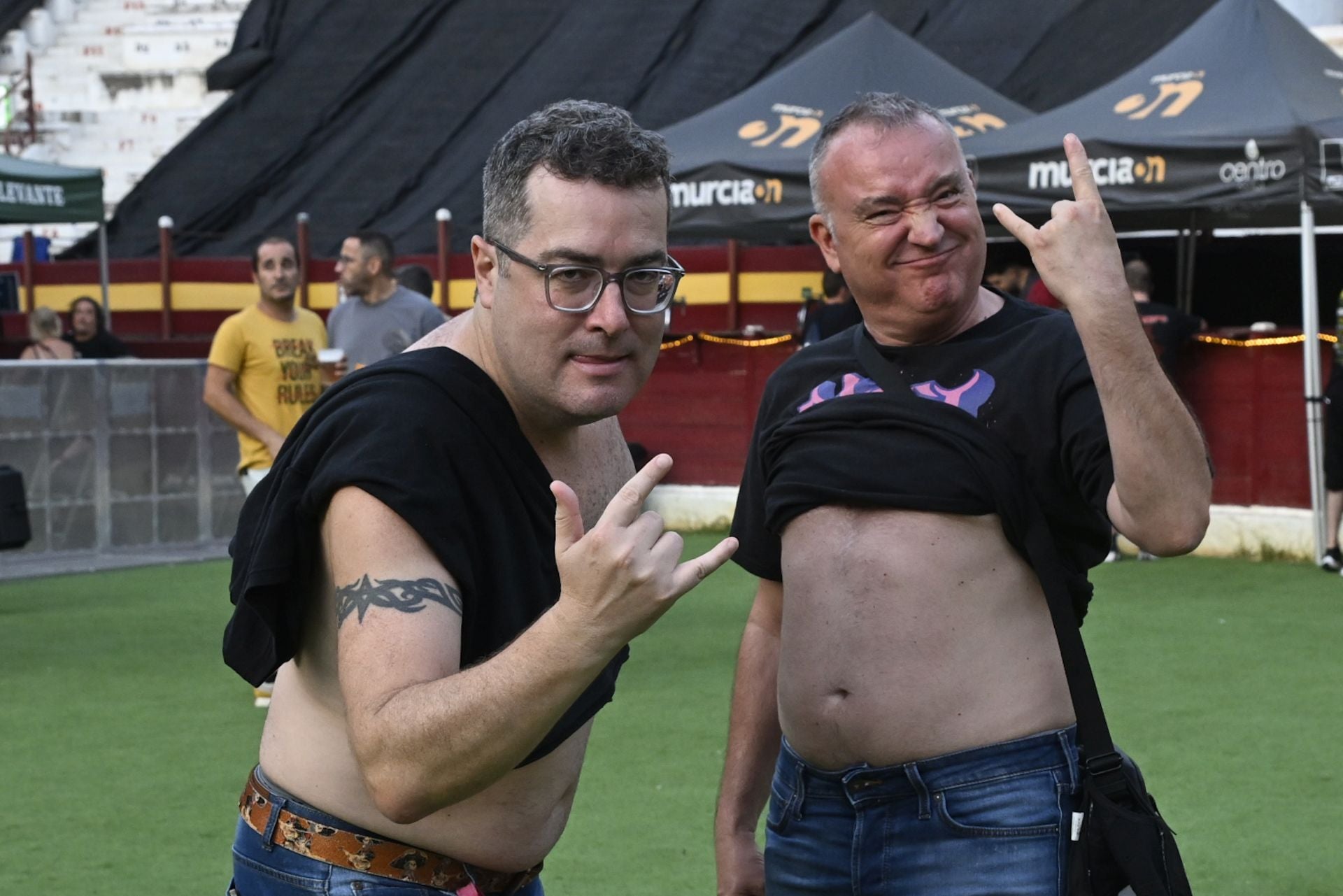 Concierto de Europe en la plaza de toros de Murcia, en imágenes