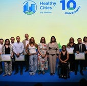 Acto de entrega de premios, celebrado en Barcelona.