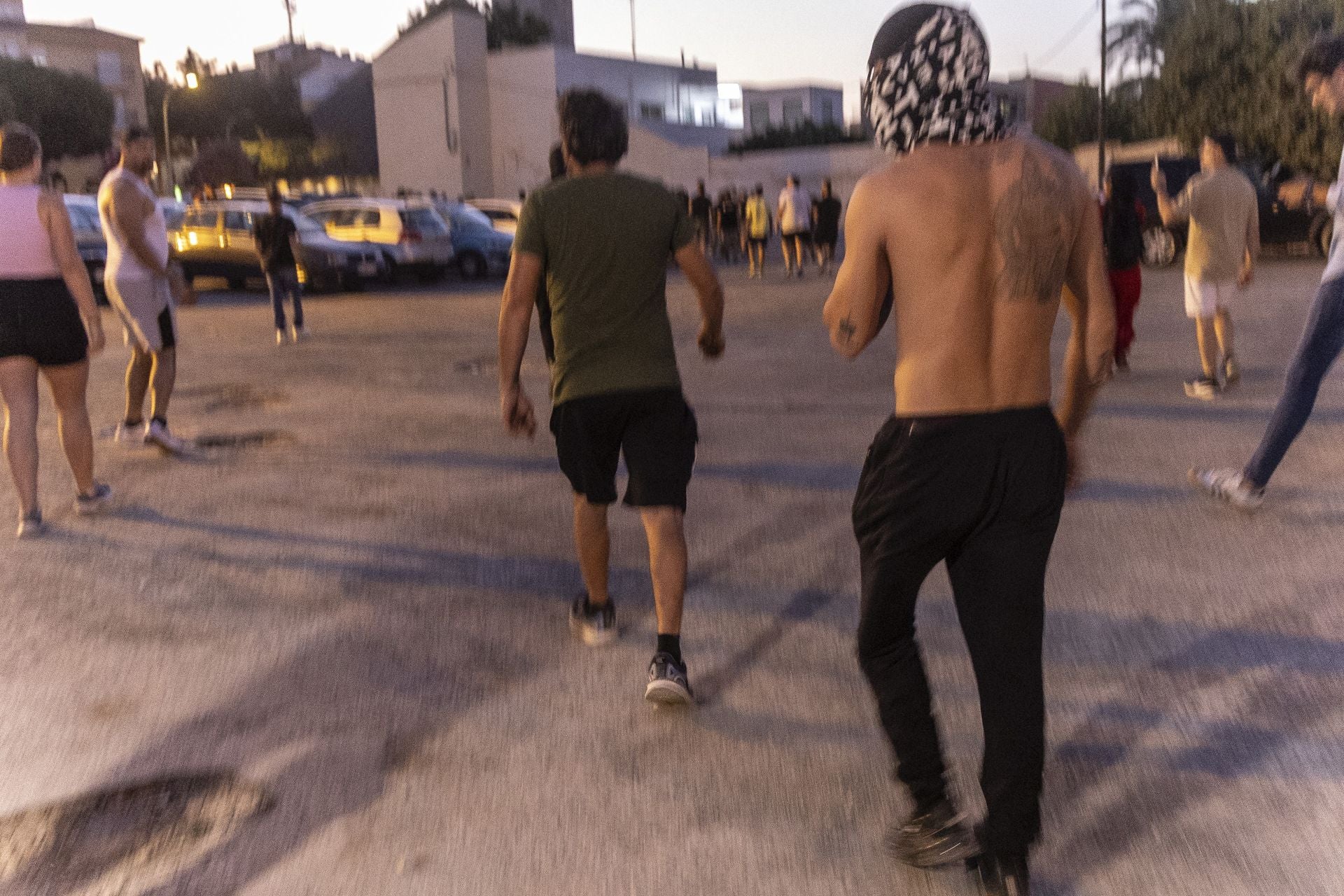 Los disturbios del sábado en Torre Pacheco, en imágenes