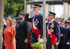 El Rey Felipe durante el acto de Entrega de los Reales Despachos.