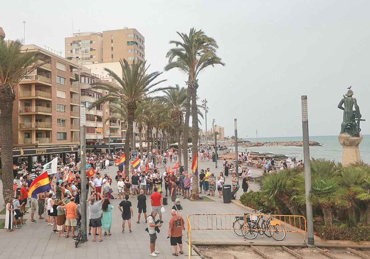 Homenaje el año pasado a las víctimas del bombardeo de 1938.
