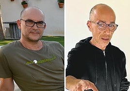 Moisés Yagües y Pedro Guirao.