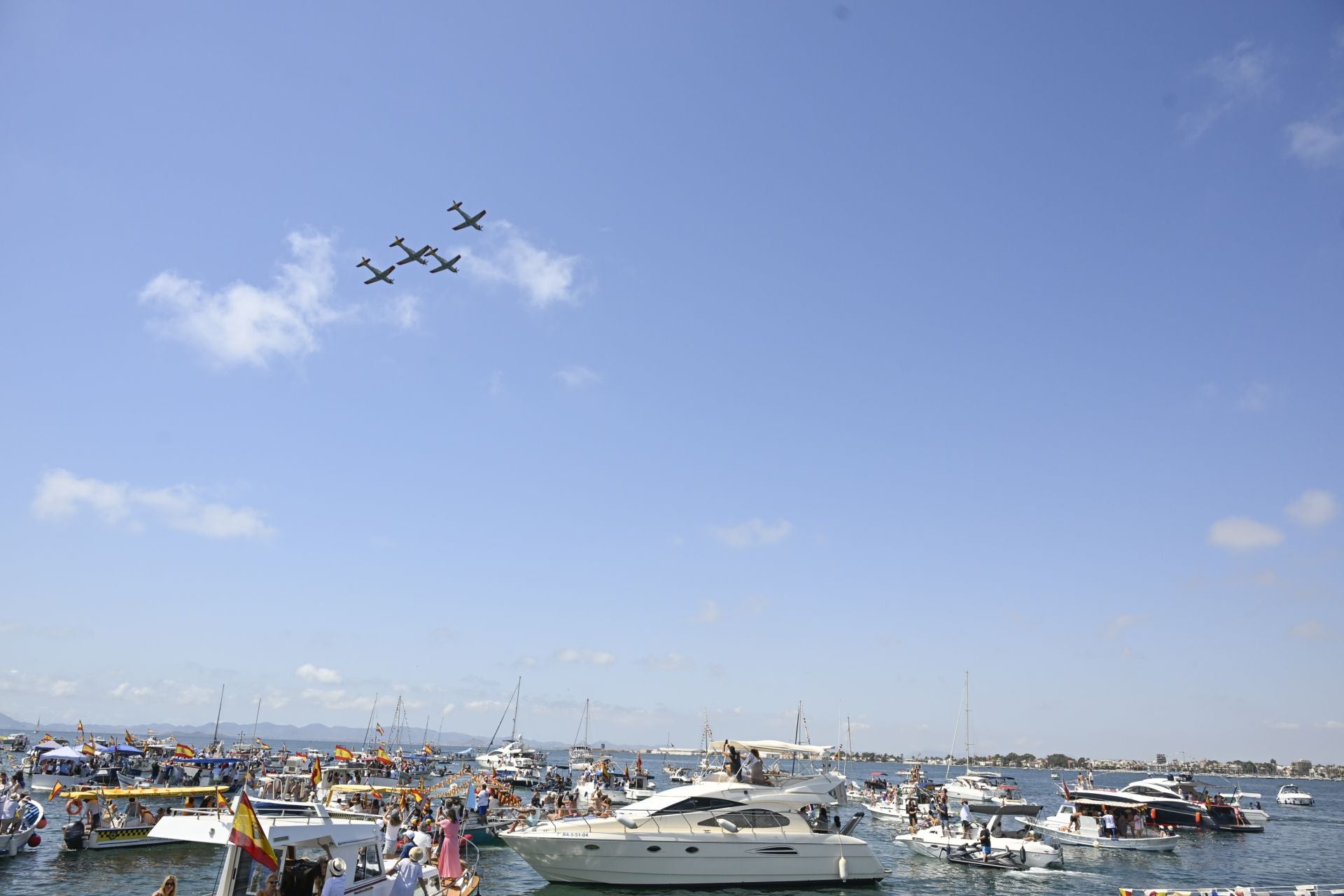 La procesión de la Virgen del Carmen en San Pedro del Pinatar, en imágenes