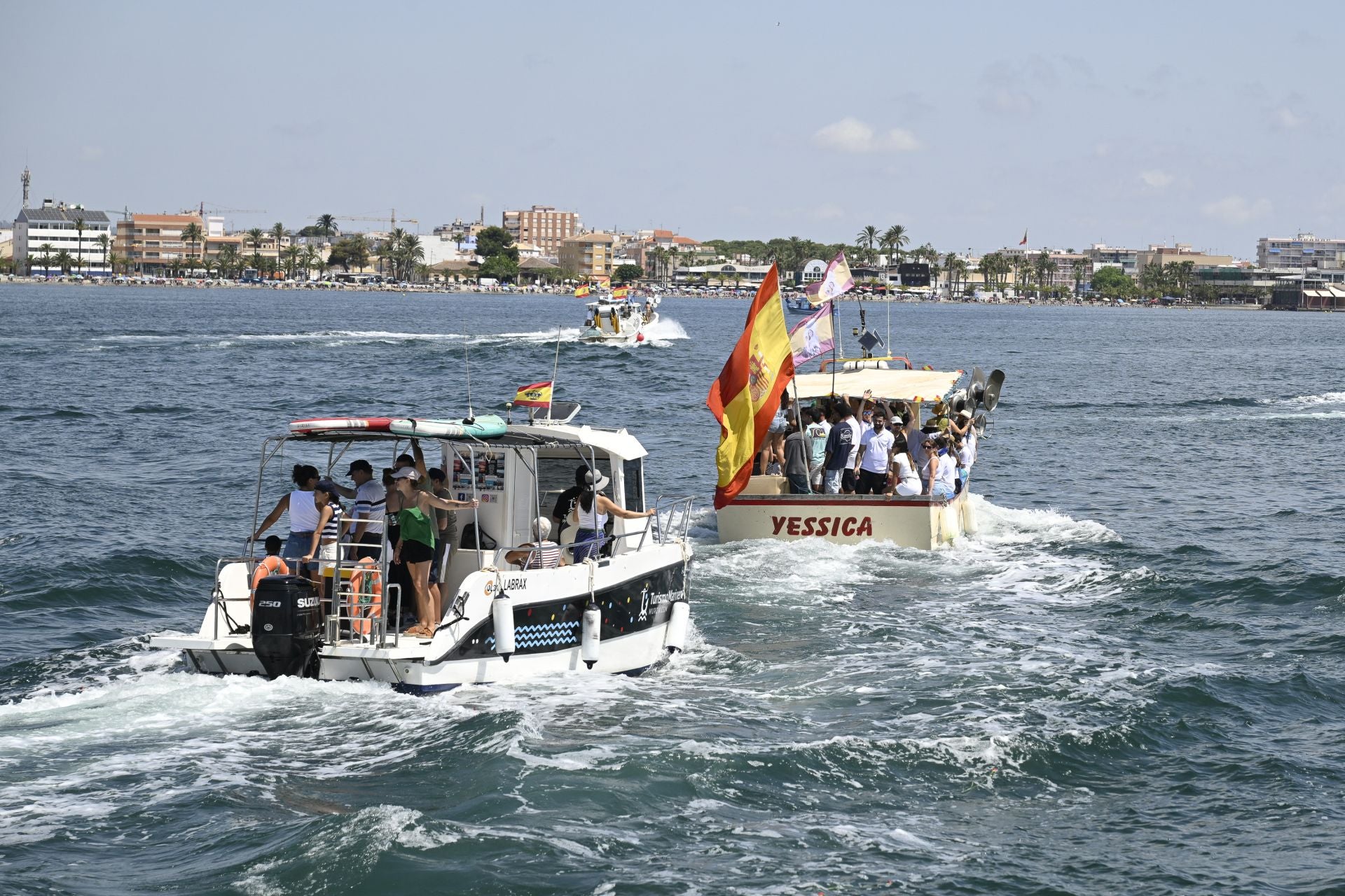 La procesión de la Virgen del Carmen en San Pedro del Pinatar, en imágenes