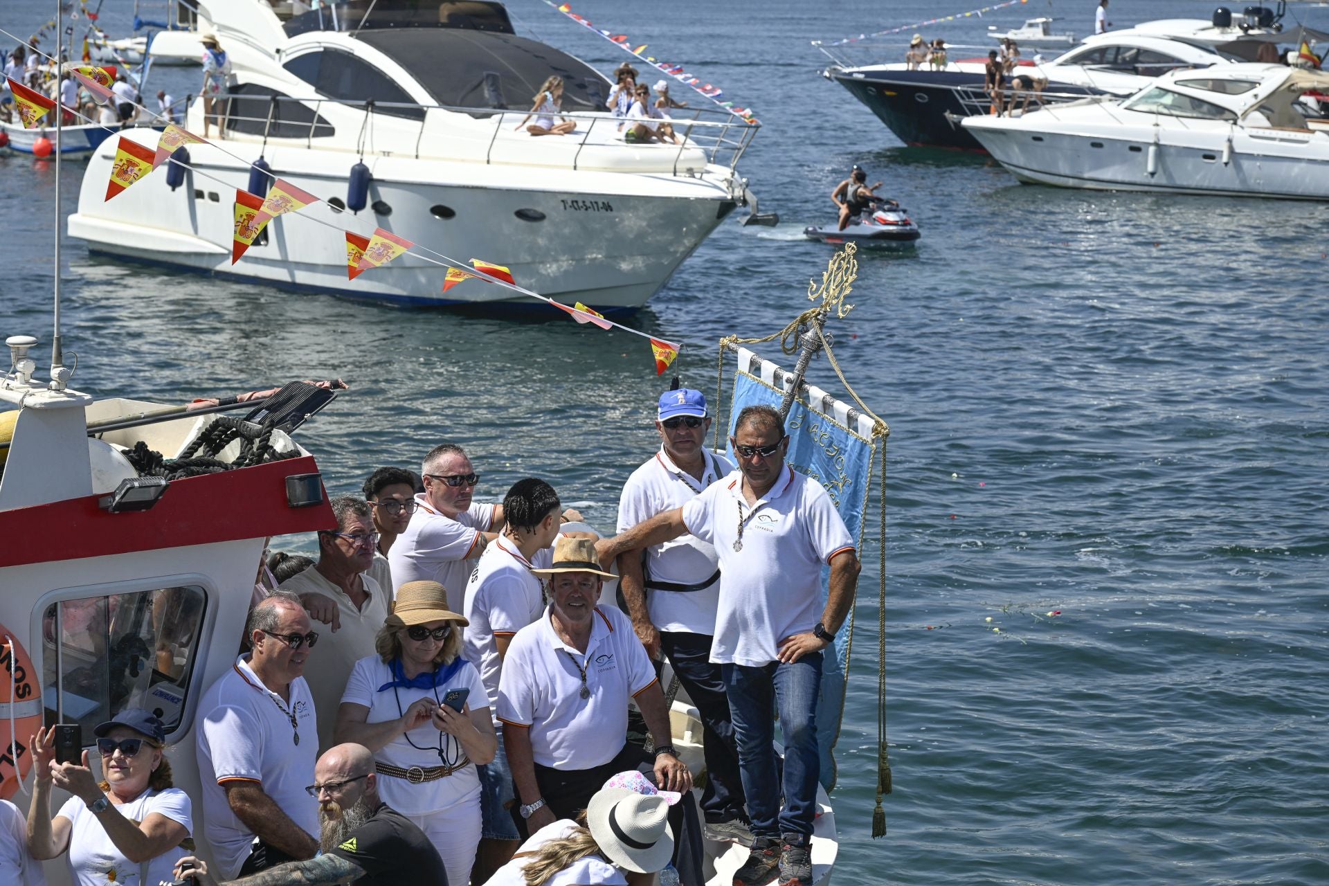 La procesión de la Virgen del Carmen en San Pedro del Pinatar, en imágenes