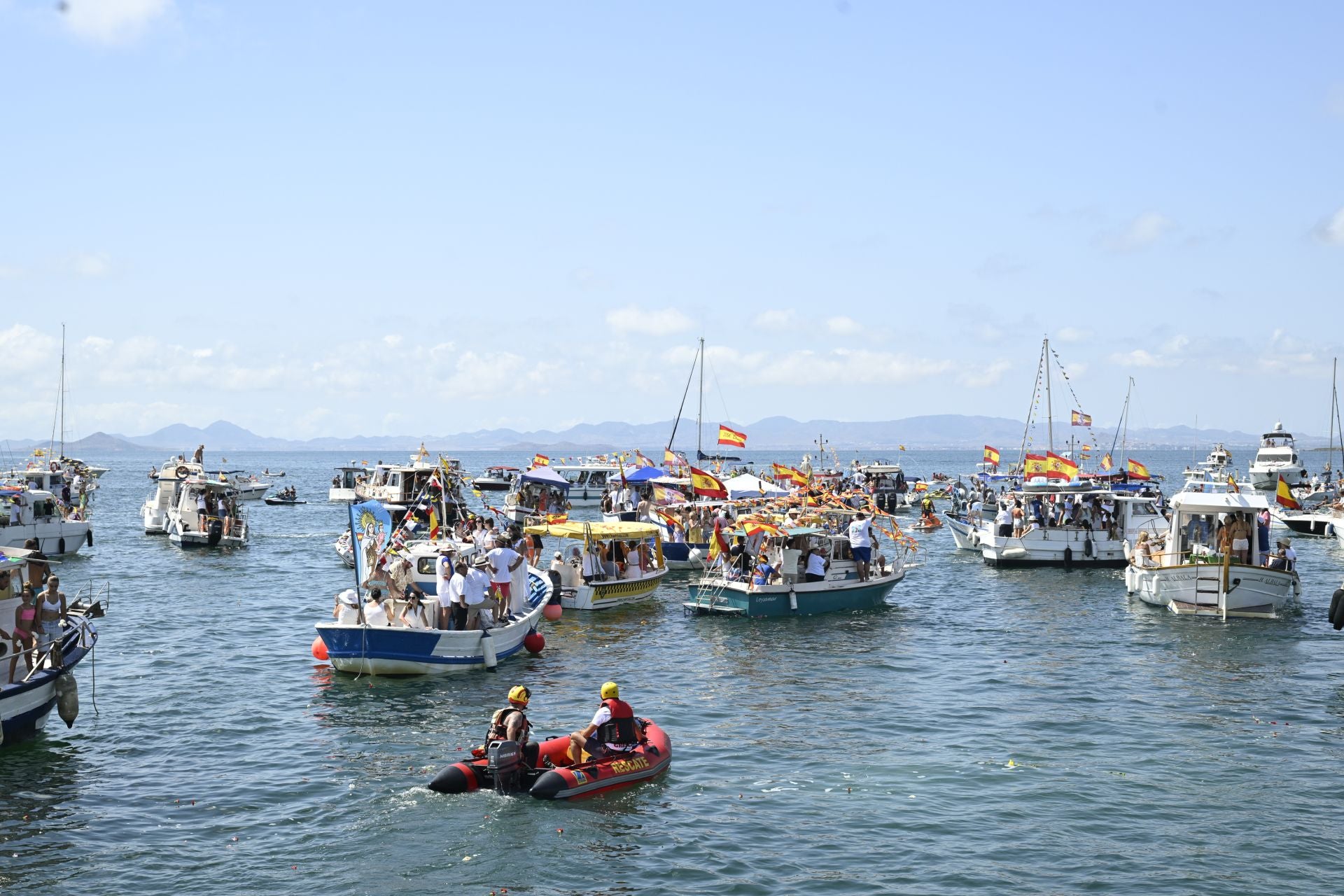 La procesión de la Virgen del Carmen en San Pedro del Pinatar, en imágenes