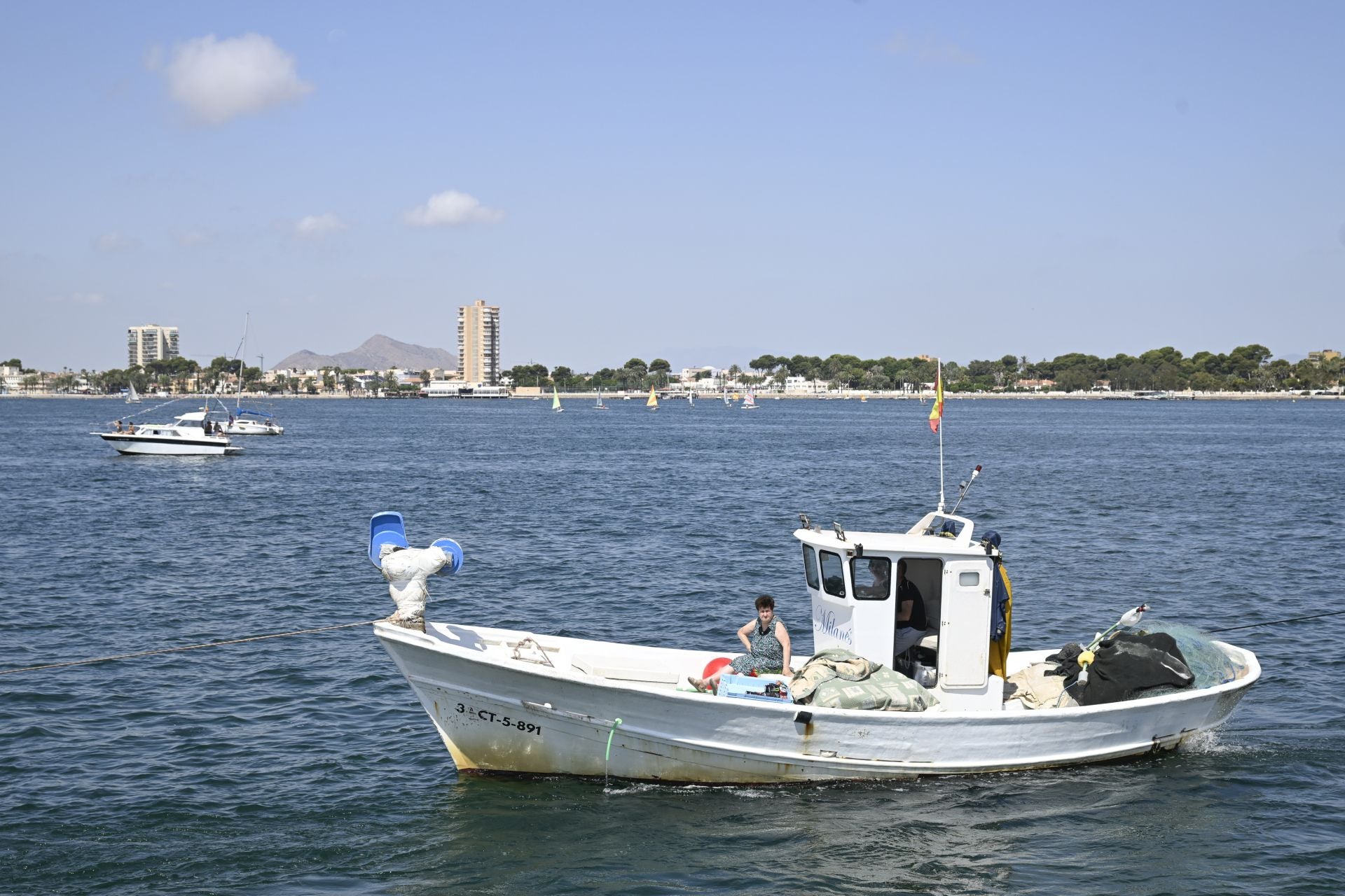 La procesión de la Virgen del Carmen en San Pedro del Pinatar, en imágenes