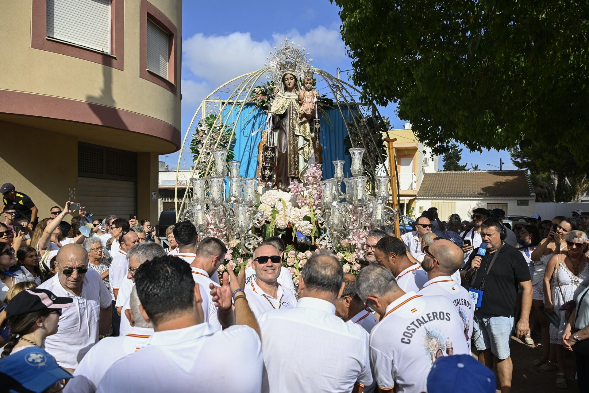 La procesión de la Virgen del Carmen en San Pedro del Pinatar, en imágenes