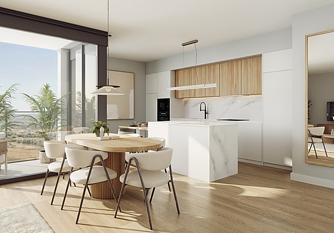 La luminosidad es uno de los puntos fuertes de este residencial.