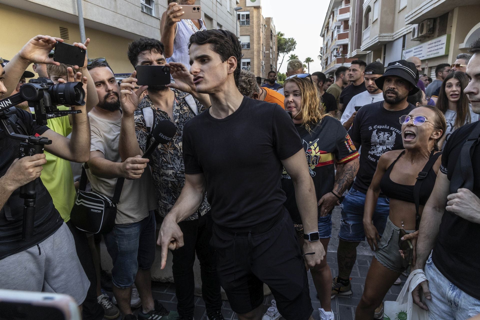 Grupos ultras devuelven la tensión a Torre Pacheco este martes con una protesta a medio gas