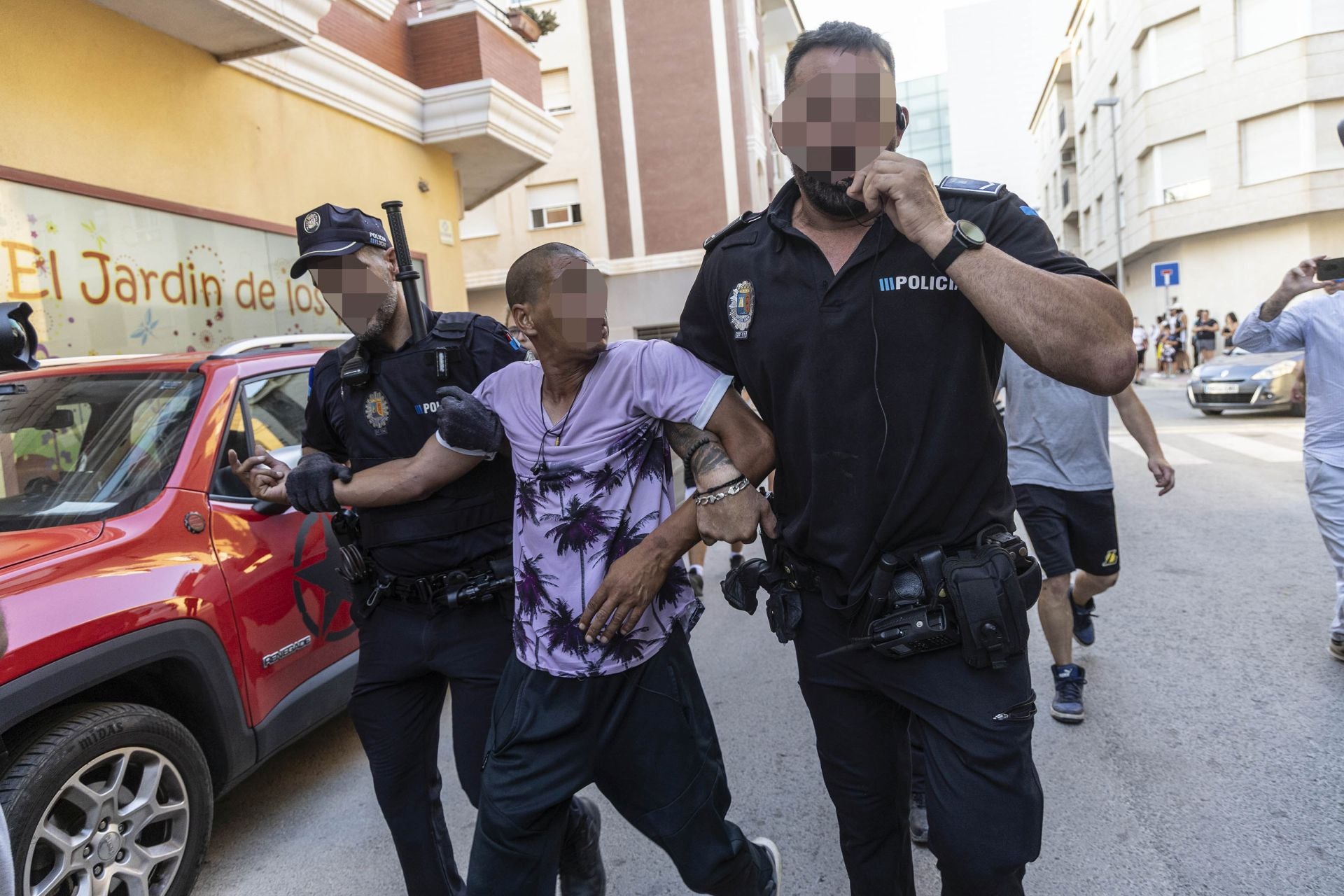 Grupos ultras devuelven la tensión a Torre Pacheco este martes con una protesta a medio gas