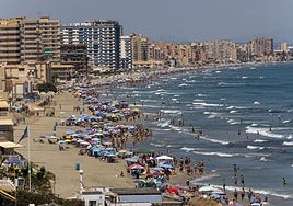 Hoteles en La Manga en una imagen de archivo.