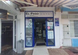 Administración de Cabo de Palos donde se vendió un primer premio de la Lotería Nacional de este sábado.