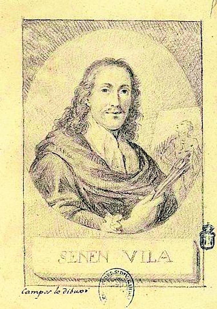 Imagen - Retrato del pintor Senén Vila, obra de Joaquín Campos.