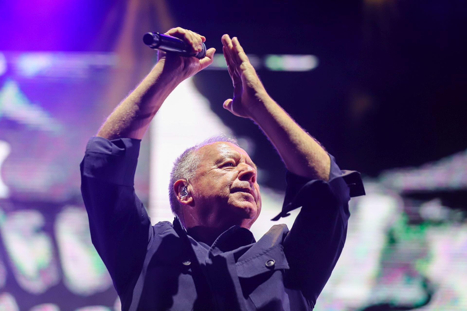 El concierto de Simple Minds en Murcia, en imágenes