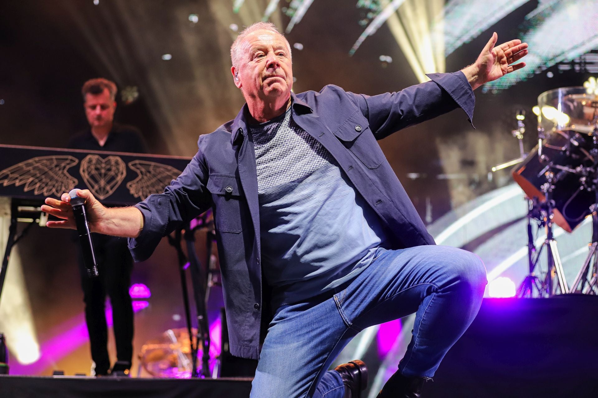 El concierto de Simple Minds en Murcia, en imágenes