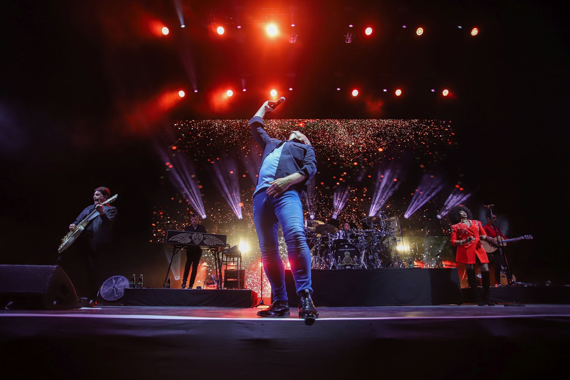 El concierto de Simple Minds en Murcia, en imágenes