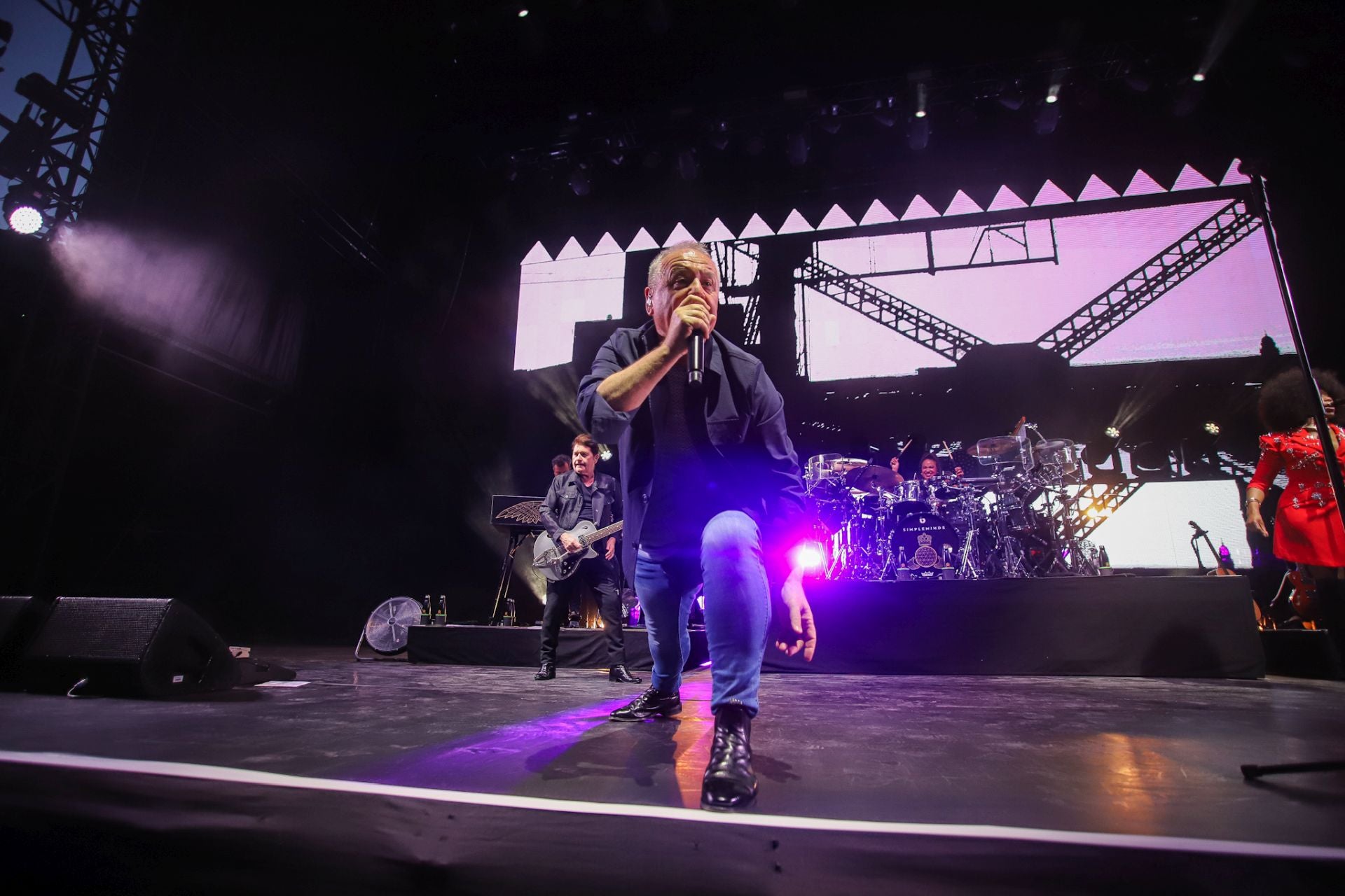 El concierto de Simple Minds en Murcia, en imágenes