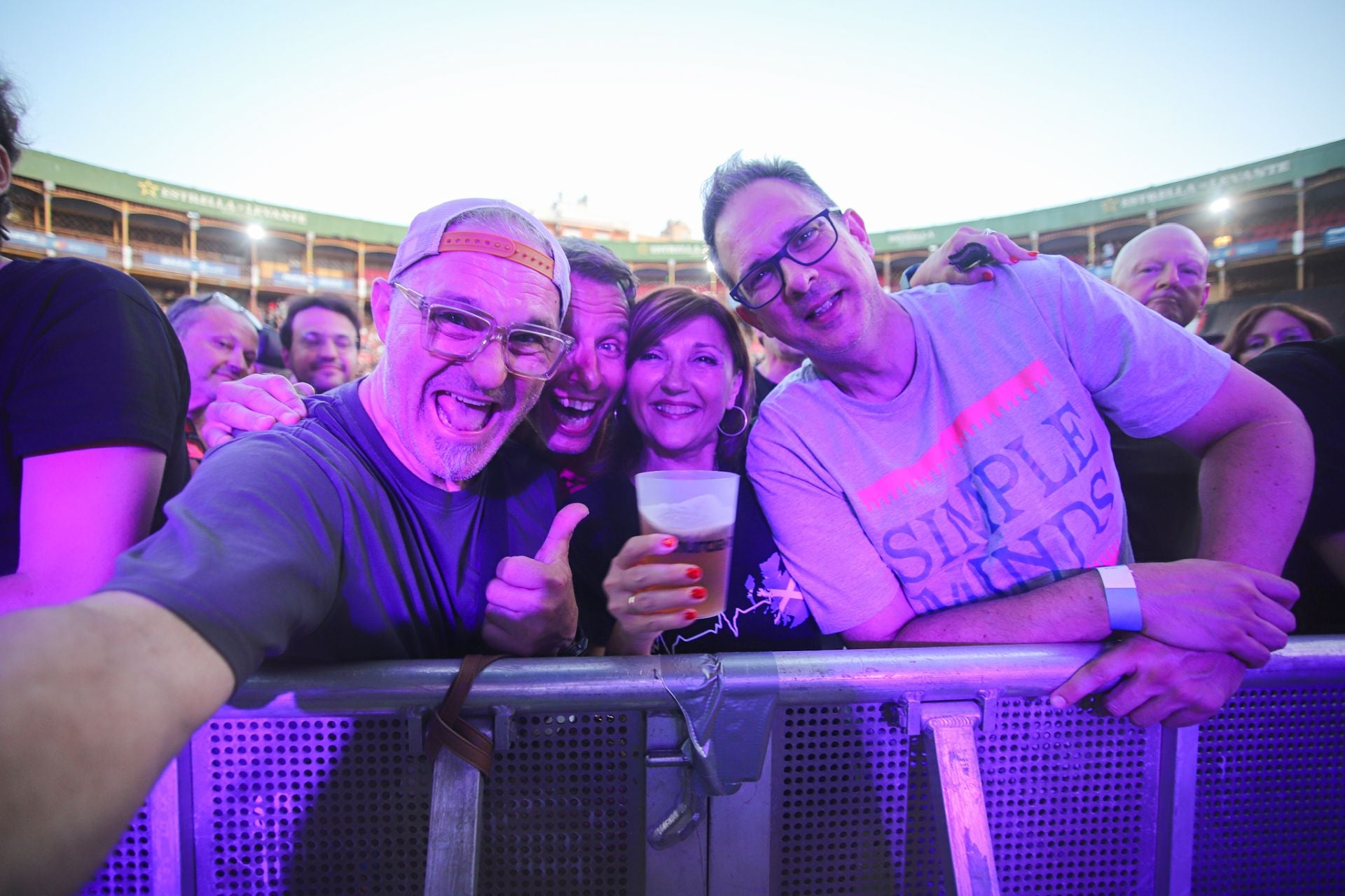 El concierto de Simple Minds en Murcia, en imágenes