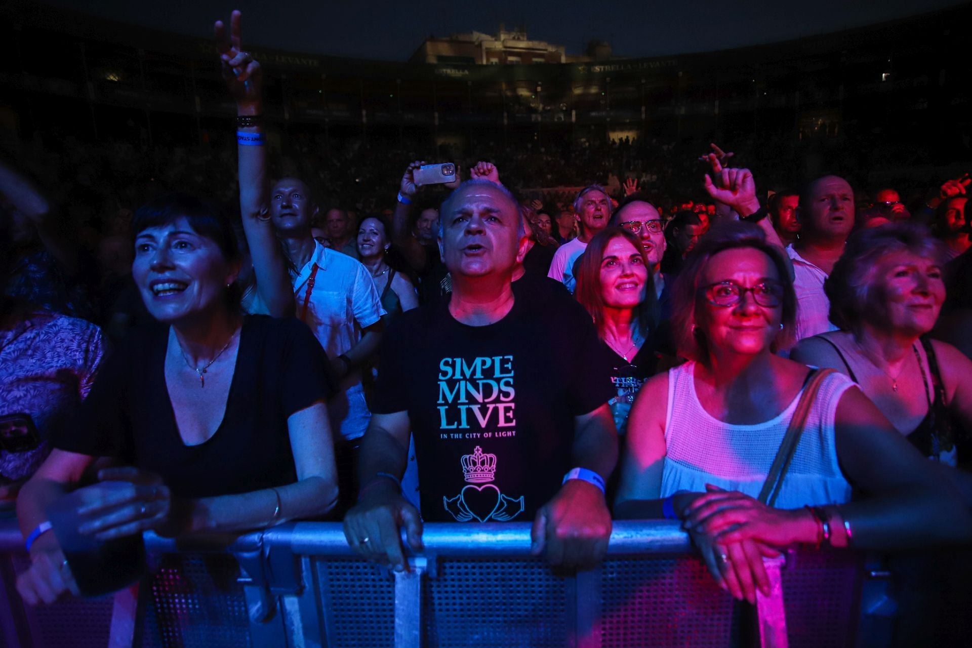 El concierto de Simple Minds en Murcia, en imágenes