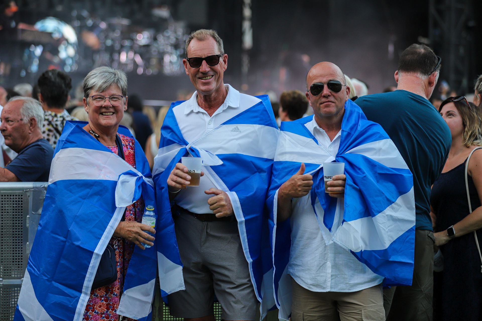 El concierto de Simple Minds en Murcia, en imágenes