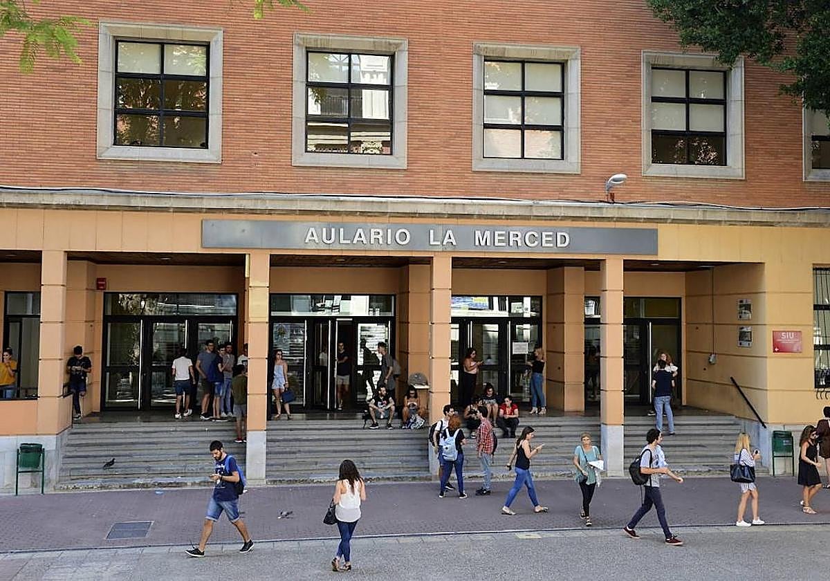 Aulario de La Merced, en Murcia, en una imagen de archivo.