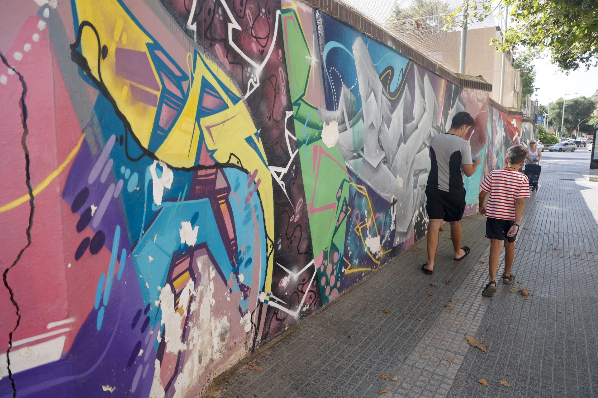 Las imágenes de los murales de Cartagena