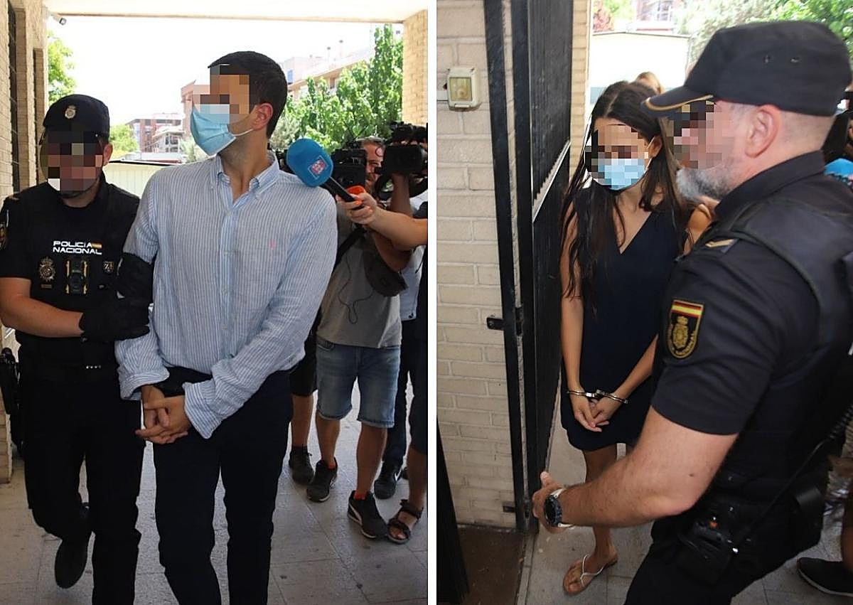 Imagen secundaria 1 - 1. Los dos hermanos investigados pasan a disposición judicial. 2. Pablo Martínez, el defensor de ambos. 