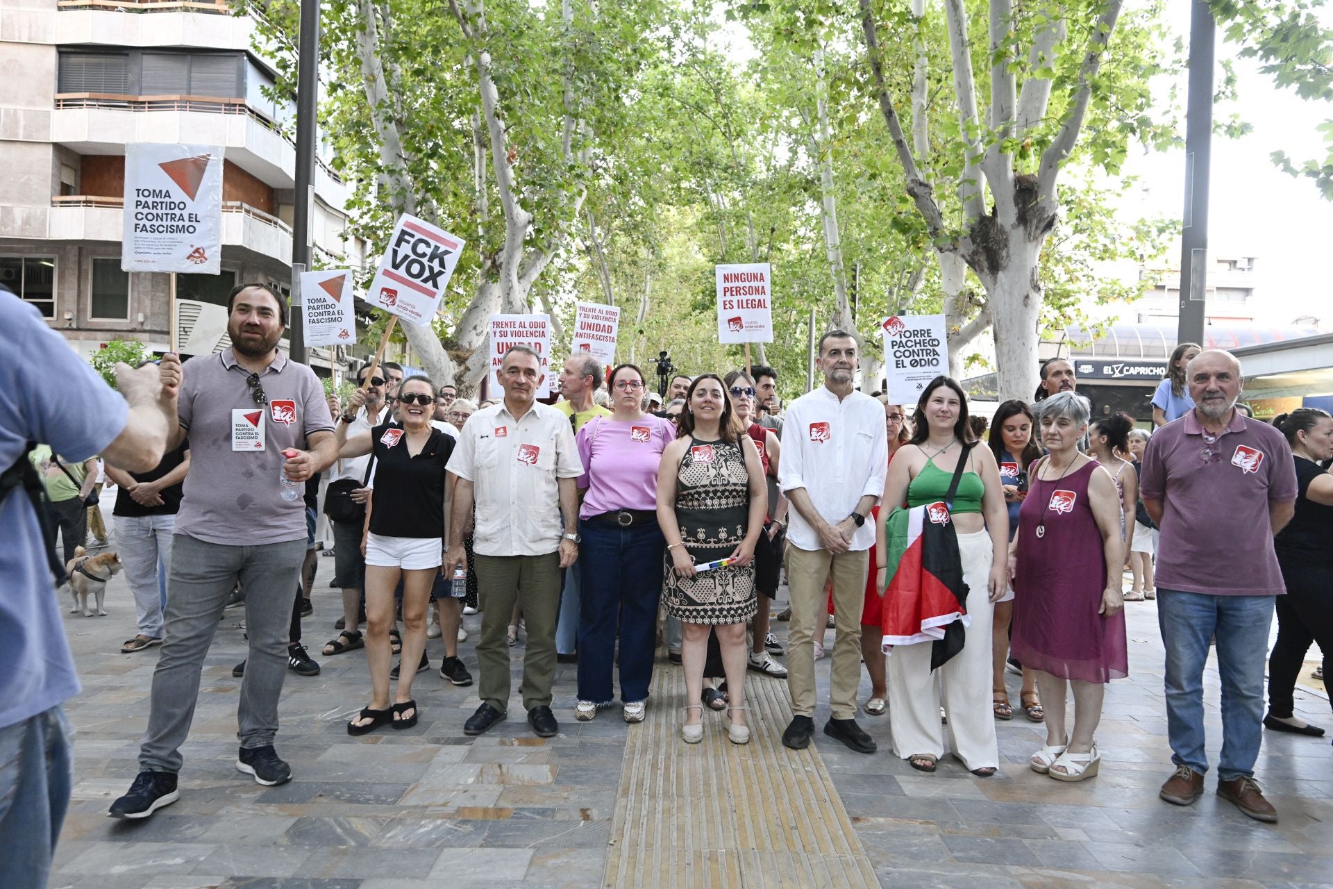 En imágenes, la protesta contra el racismo celebrada en Murcia