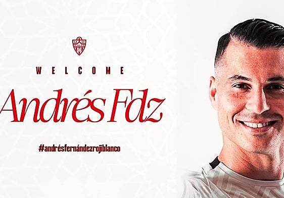 Portada de la presentación de Andrés Fernández.