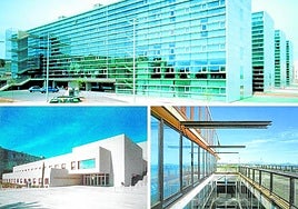 Facultad de Económicas y Empresas. Biblioteca universitaria y Faultad de Ciencias de la Documentación. Facultad de Ciencias del Trabajo y Escuela Universitaria.