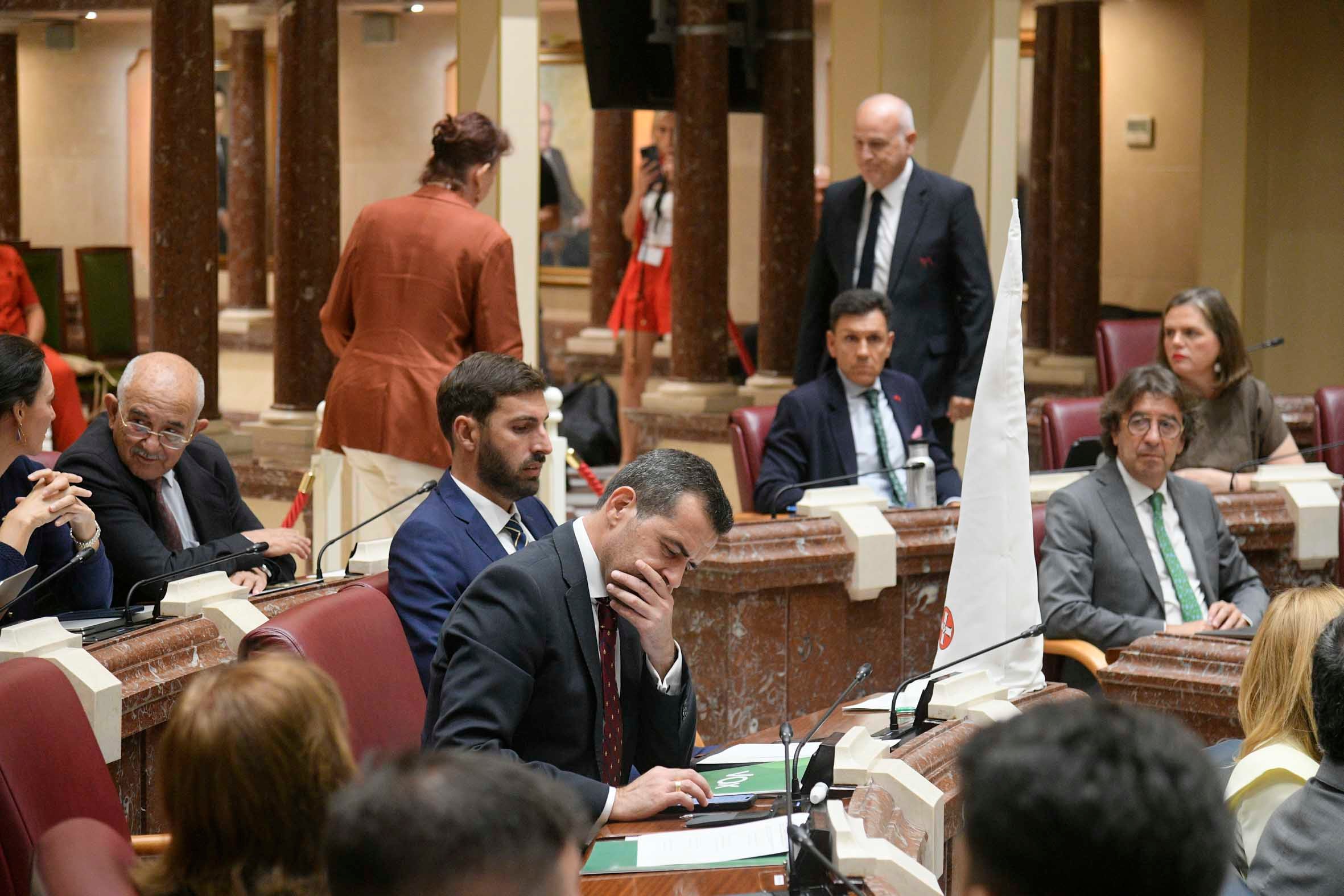 La Asamblea sobre los Presupuestos de la Comunidad, en imágenes
