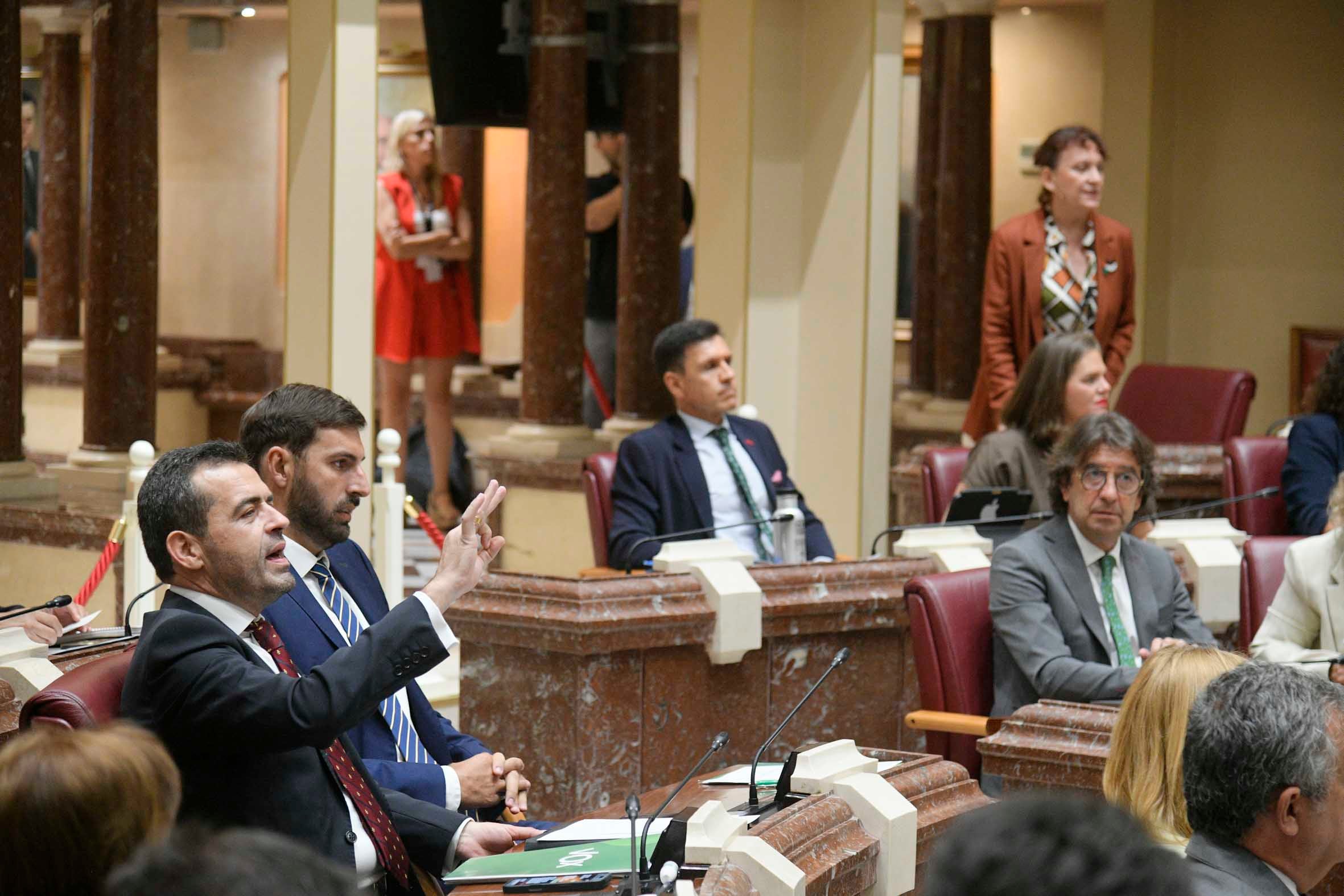 La Asamblea sobre los Presupuestos de la Comunidad, en imágenes