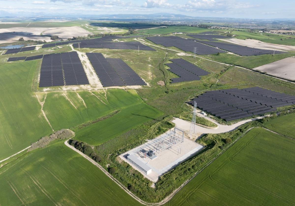 Imagen de archivo de un proyecto ejecutado por Soltec en la planta solar El Rancho, en Jerez de la Frontera.
