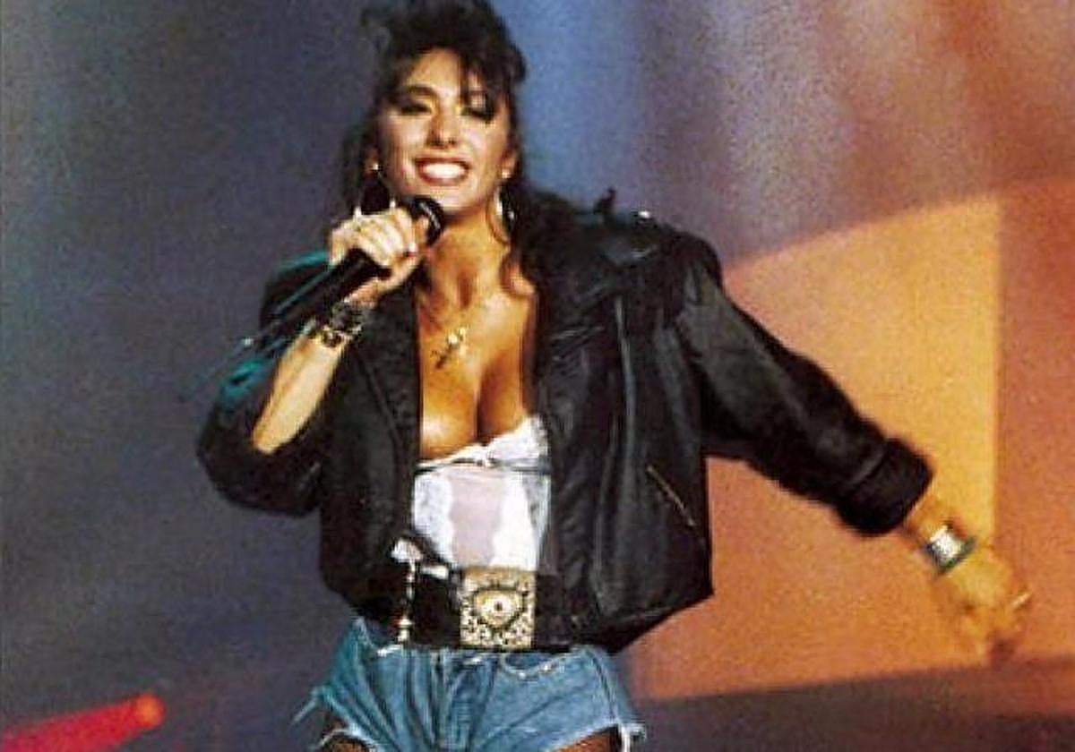 Imagen de archivo de Sabrina en el especial de Nochevieja de 1987.