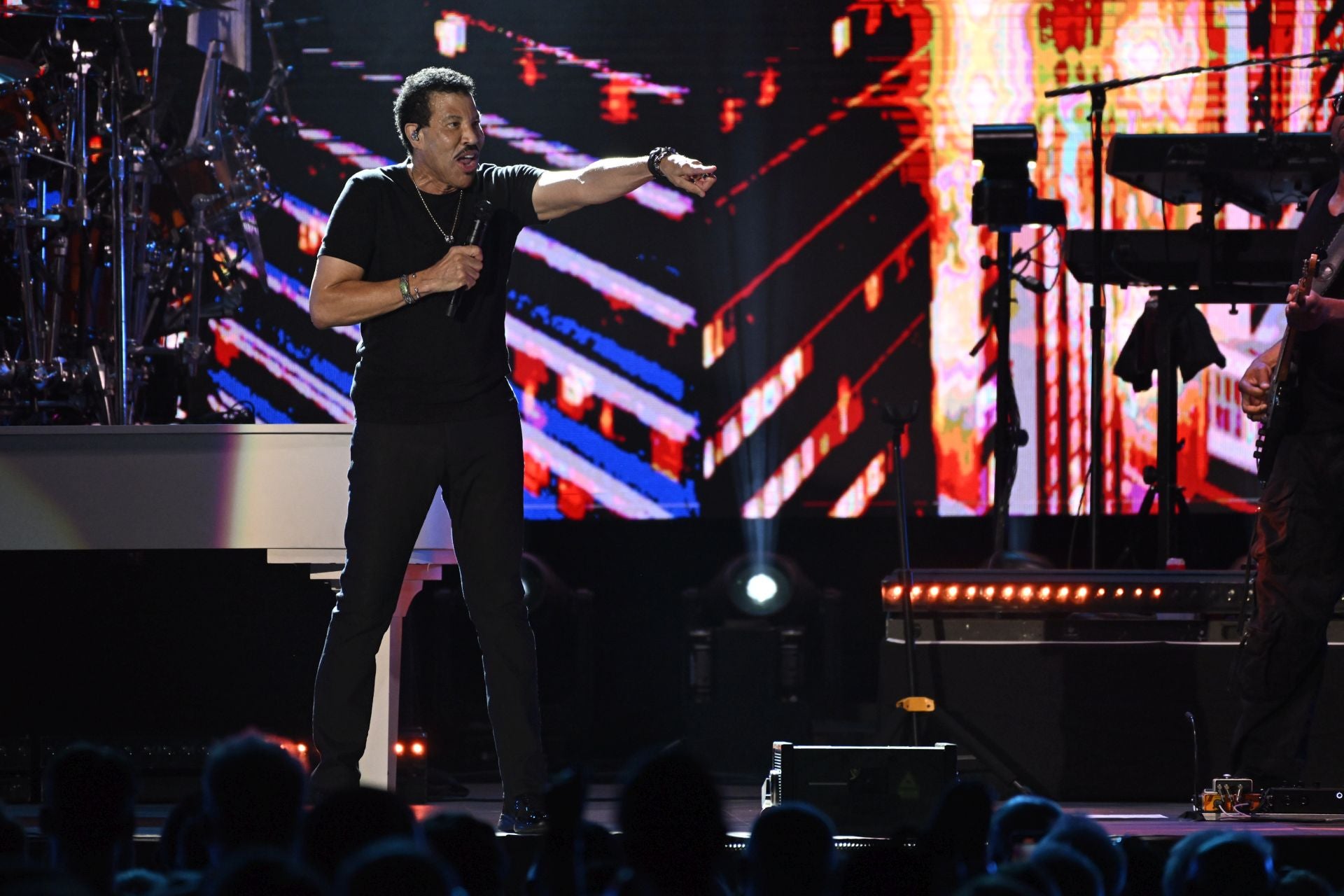 Concierto de Lionel Richie en Murcia, en imágenes