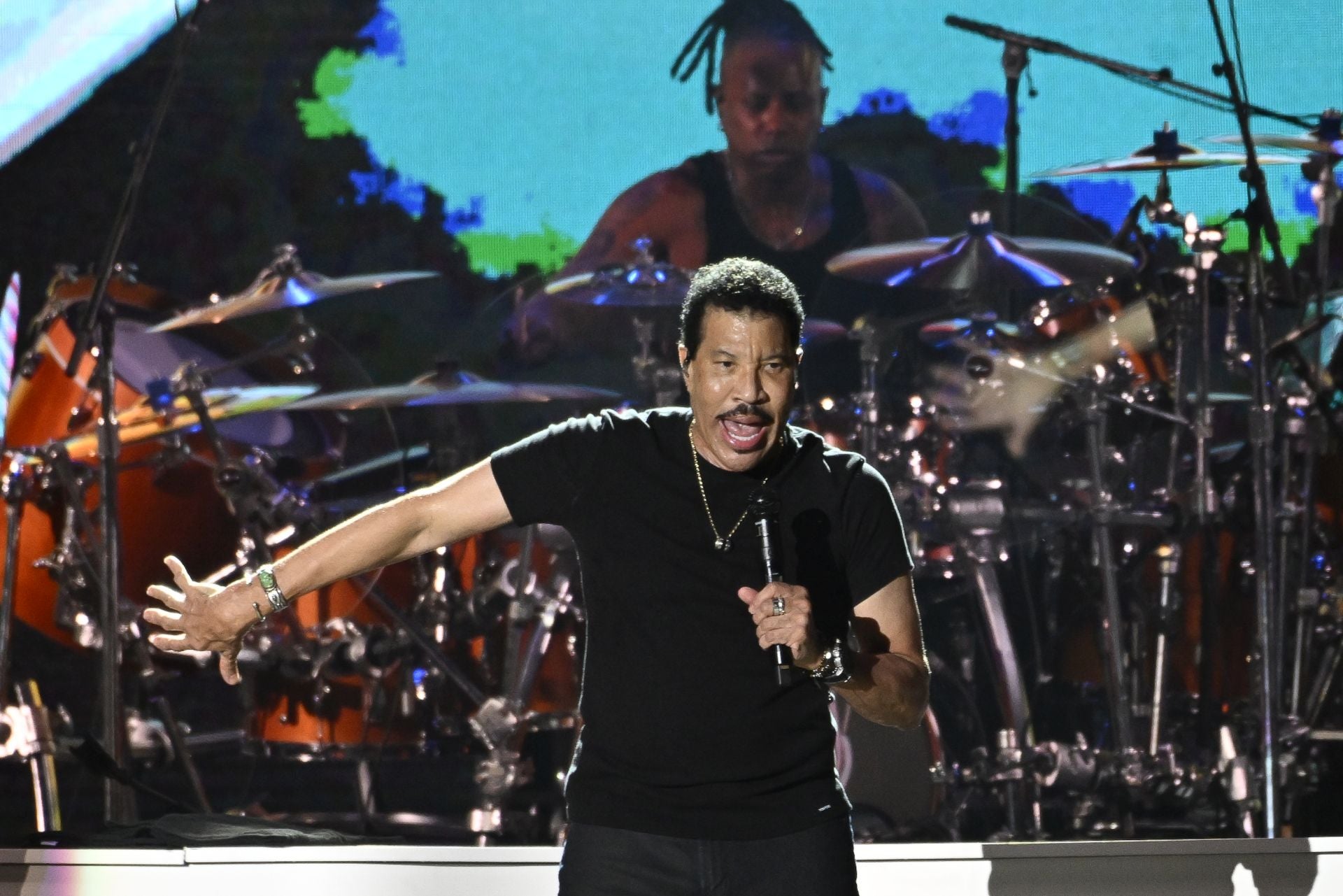 Concierto de Lionel Richie en Murcia, en imágenes