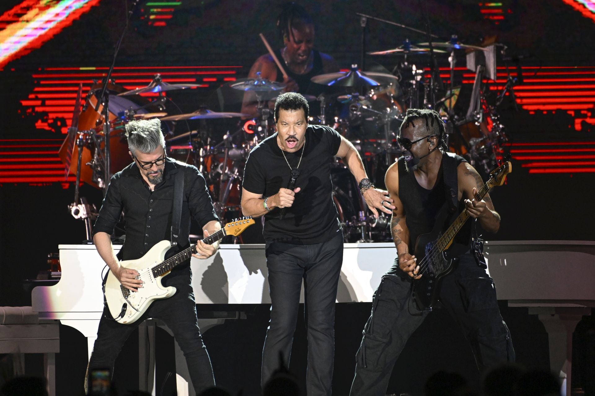 Concierto de Lionel Richie en Murcia, en imágenes