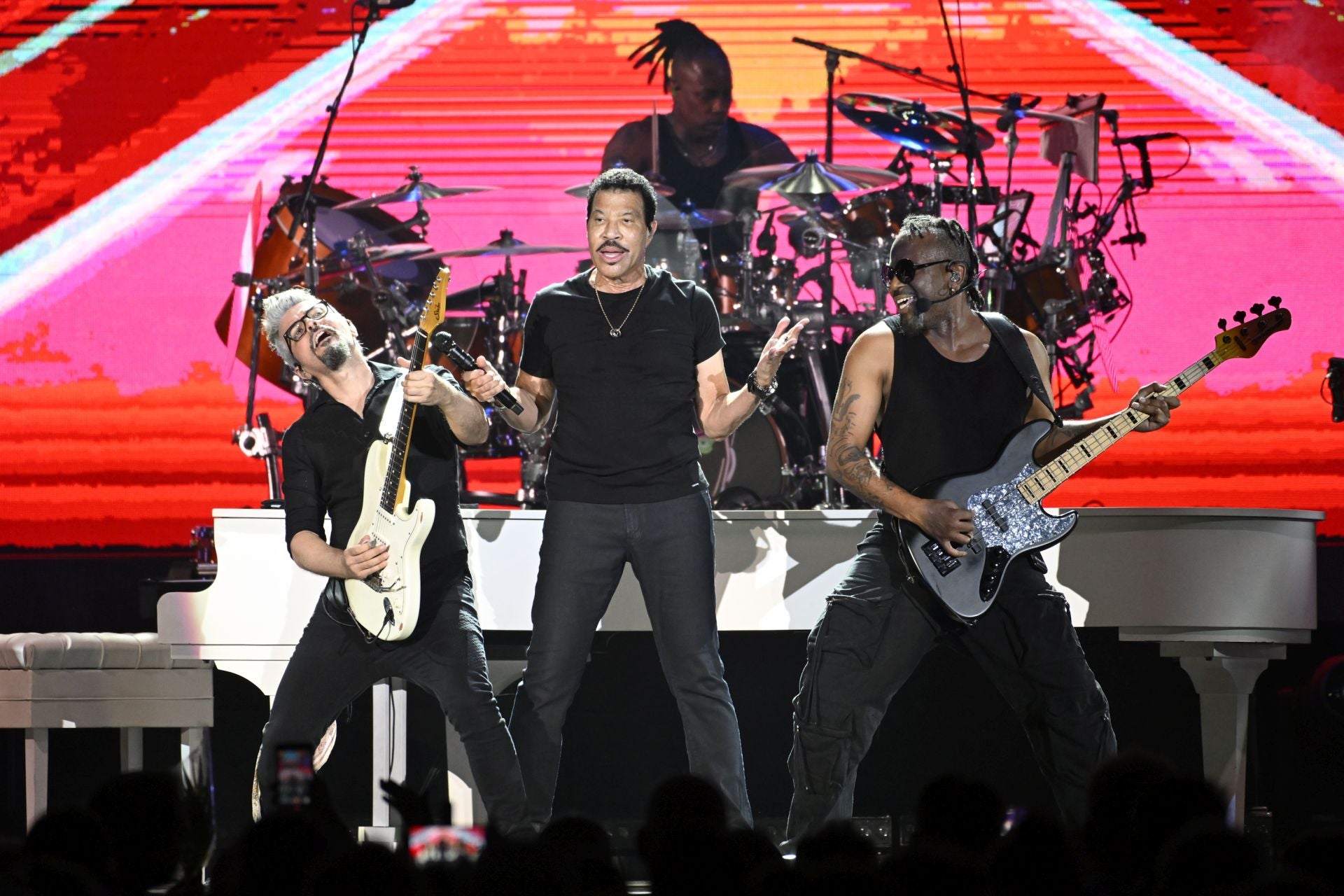 Concierto de Lionel Richie en Murcia, en imágenes