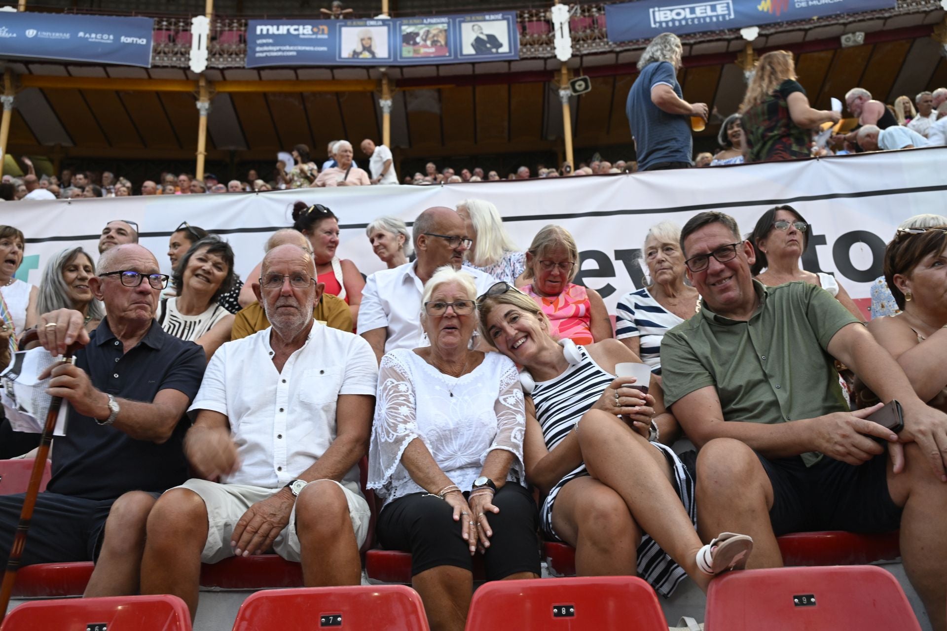 Concierto de Lionel Richie en Murcia, en imágenes