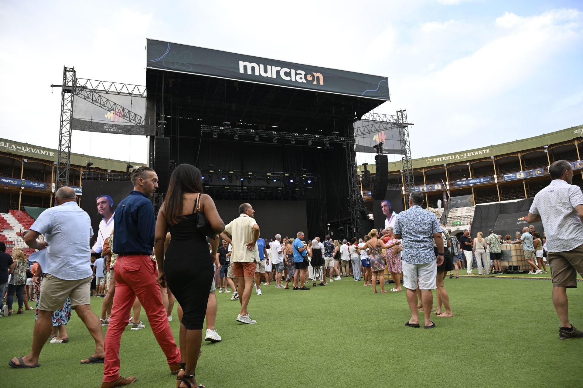 Concierto de Lionel Richie en Murcia, en imágenes