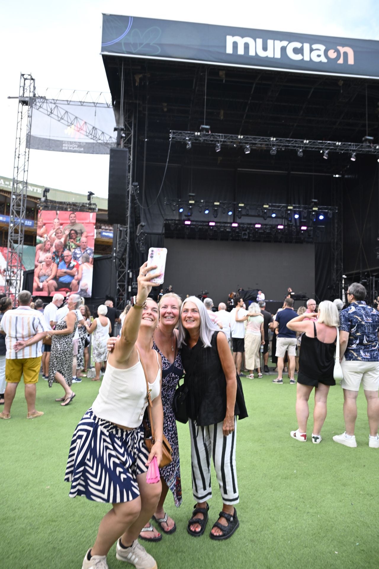 Concierto de Lionel Richie en Murcia, en imágenes