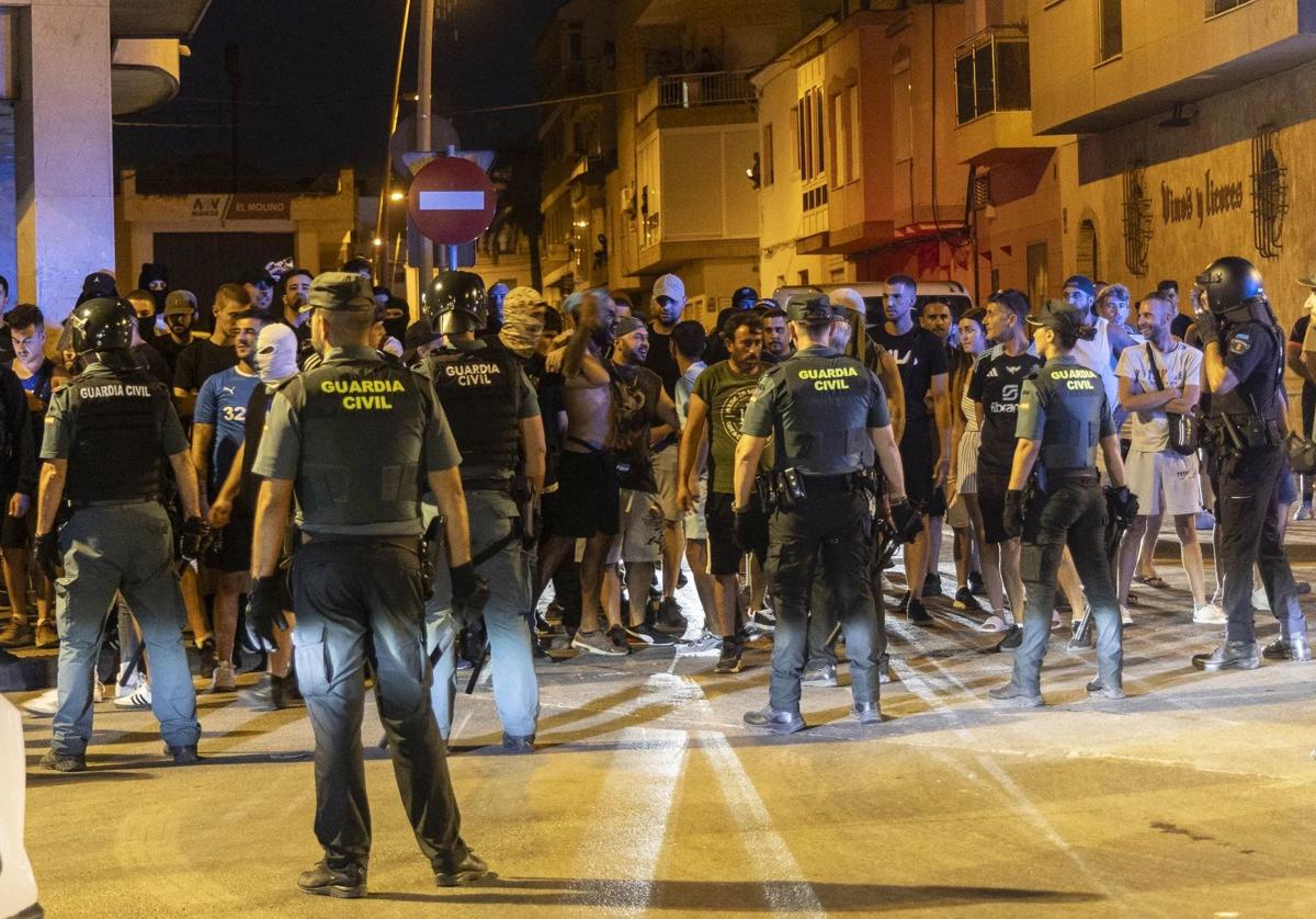 Los disturbios en Torre Pacheco el 13 de julio.
