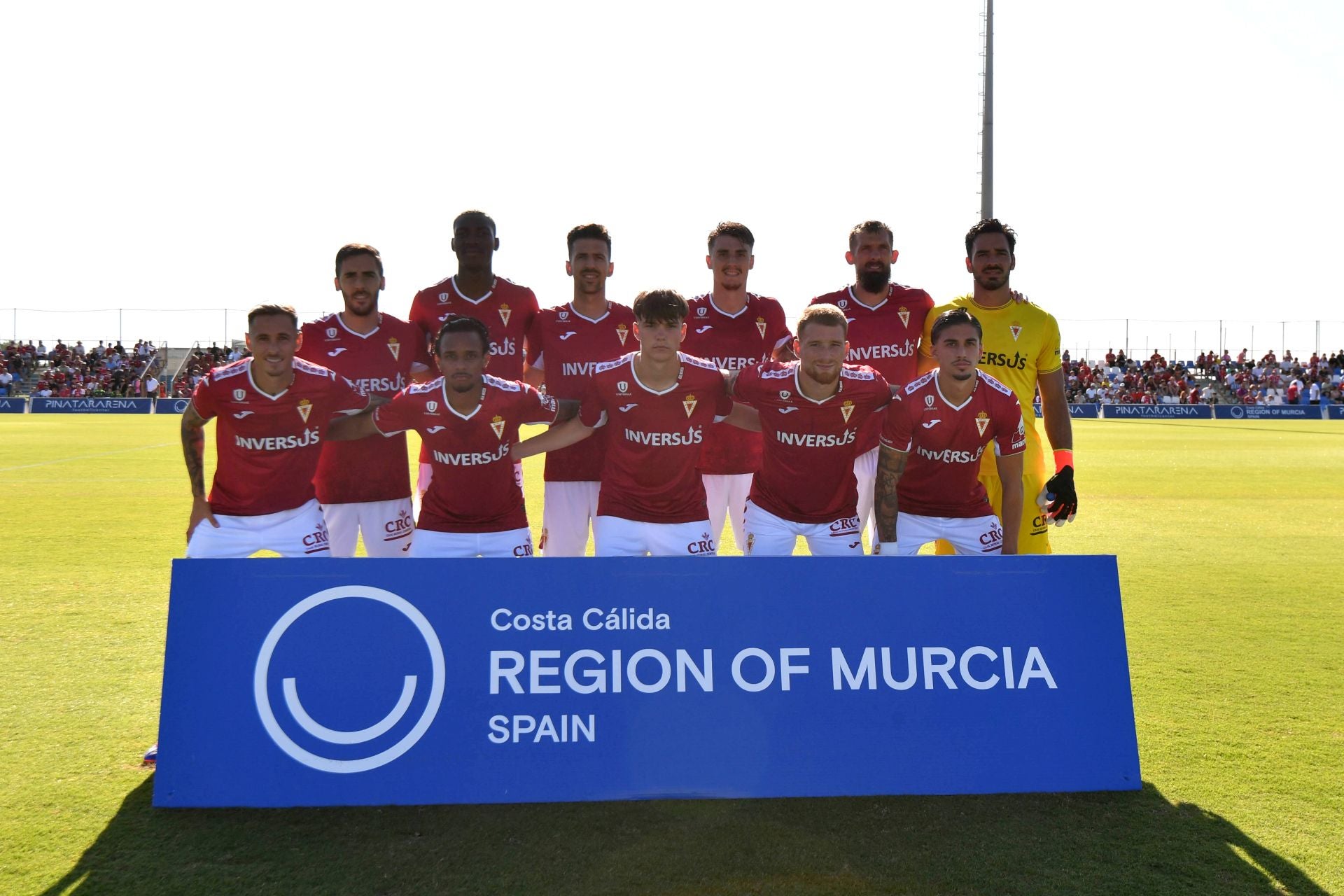 Las imágenes del partido de pretemporada entre el Real Murcia y el Albacete Balompié
